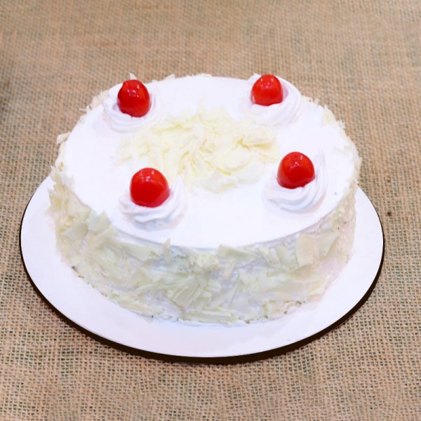 Tasty White Forest Cake