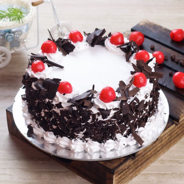 Tasty Black forest Birthday Cake