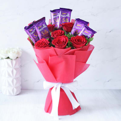 Cadbury and Roses Bouquet