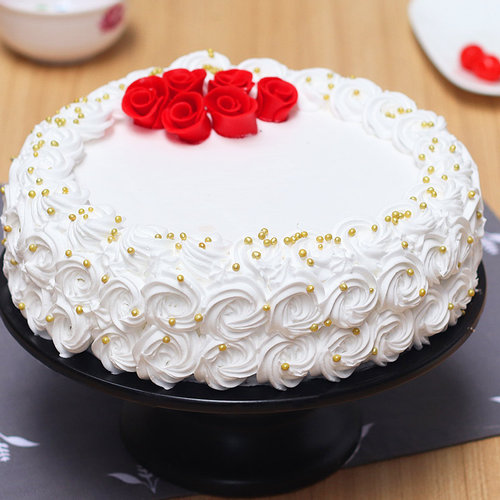 Delicious White Forest Cake