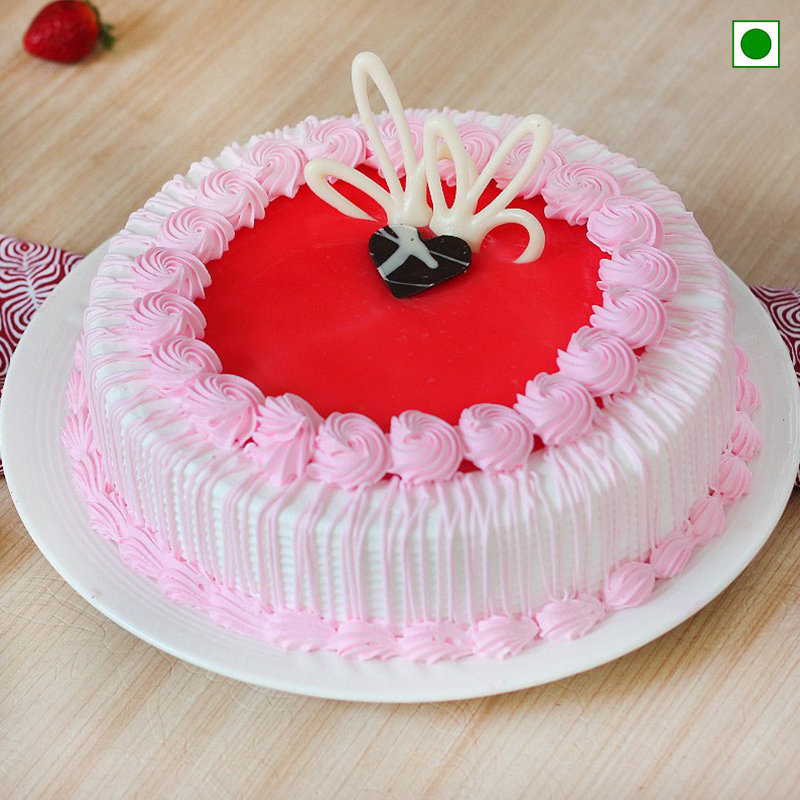 Loaded Strawberry Cake