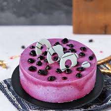 25th Anniversary Blueberry Cake