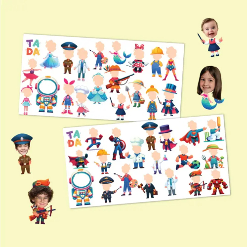 Personalised Face Sticker