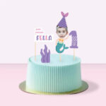 Personalised Mermaid Themed Birthday Decor Set