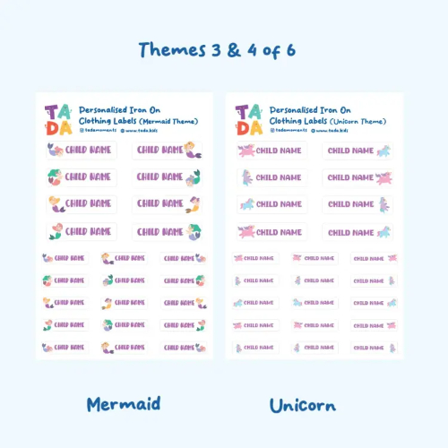 Personalised Clothing Labels