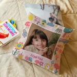 Personalized Photo Cushions Flower Power